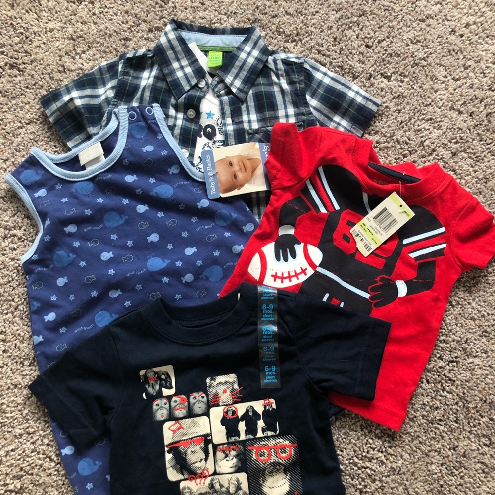 Lot of infant boys shirts